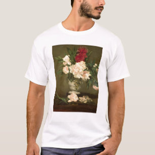 Manet Vase of Peonies on a Small Pedestal, 1864 T-Shirt