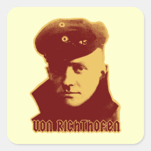 Manfred Von Richthofen Square Sticker