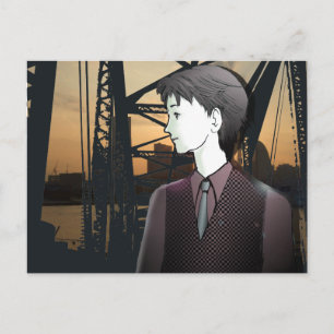 MANGA  boy YOKOHAMA Postcard