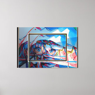 Manga Canvas Print