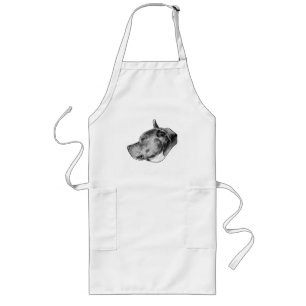 manga dot strength long apron