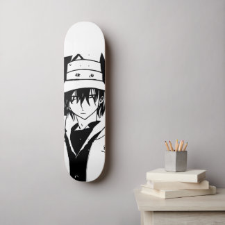 Manga in style of famous Art Skateboard