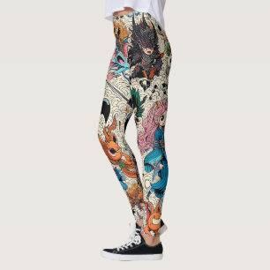 Manga Magic Leggings