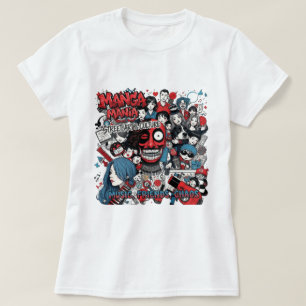 Manga mania street art cultureT-Shirt T-Shirt
