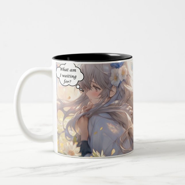 Manga mini strip Two-Tone coffee mug (Left)