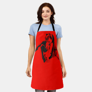 Manga, Neko Catgirl Furry Kawaii Loli  Apron