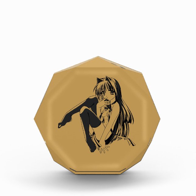 Manga, Neko Catgirl Furry Kawaii Loli  Photo Block (Front)