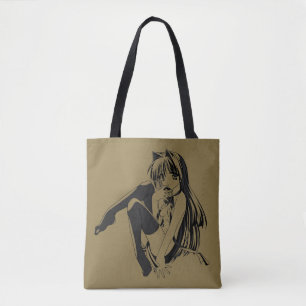 Manga, Neko Catgirl Furry Kawaii Loli  Tote Bag