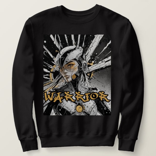 Manga warrior Sweatshirt (Design Front)
