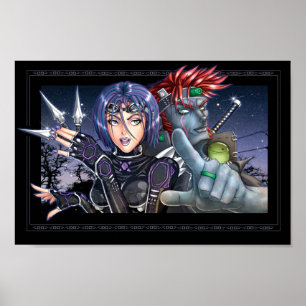 Manga Warriors Poster