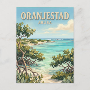 Mangel Halto Oranjestad Aruba Postcard