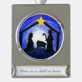 Manger Scene - ornament