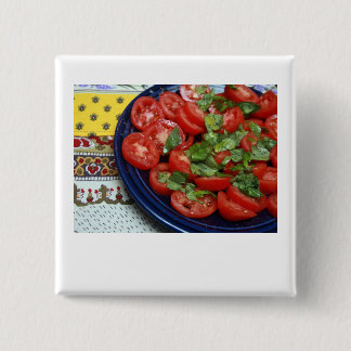 MANGIA! 15 CM SQUARE BADGE