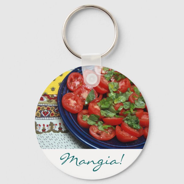 Mangia! Key Ring (Front)