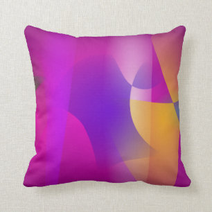 Mango and Eggplant Cushion