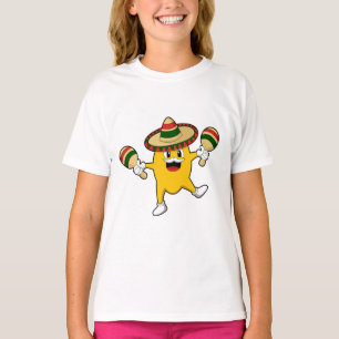 Mango as Musician with Maraca T-Shirt