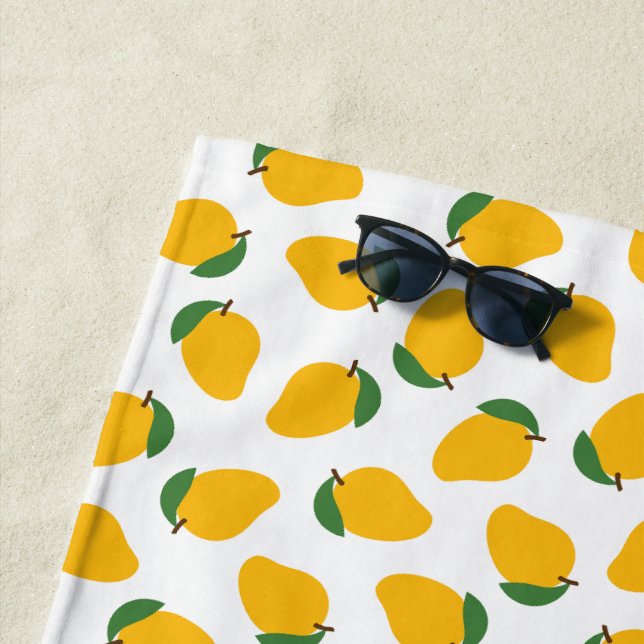 Mango Beach Towel (In Situ)