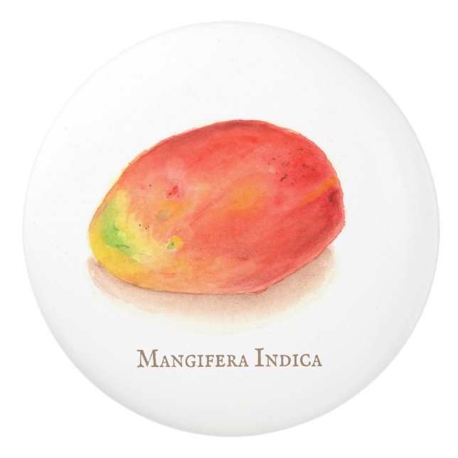 Mango!  ceramic knob (Front)