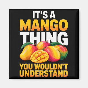 Mango Costume For Men Women Kids Fruit Mango Lover Magnet