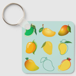 Mango Fresh Key Ring