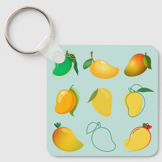 Mango Fresh Key Ring (Front)