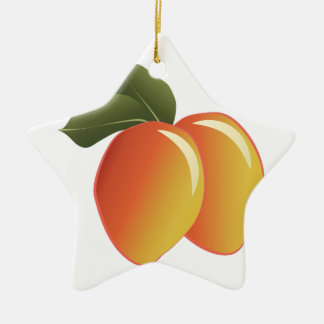 Mango Fruit Ceramic Tree Decoration