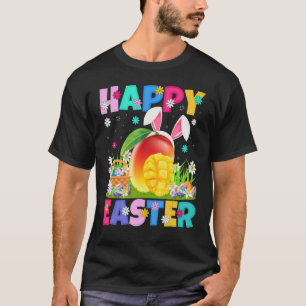 Mango Fruit Happy Easter Bunny Mango Easter Sund T-Shirt