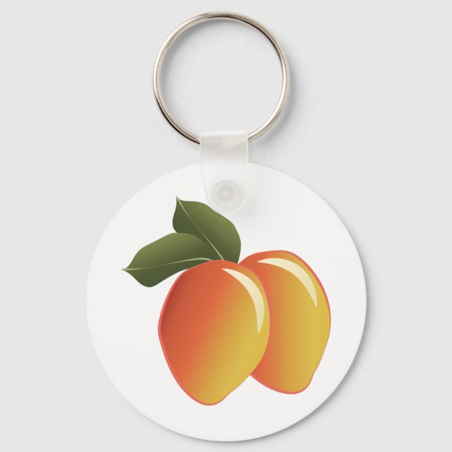 Mango Fruit Key Ring (Front)