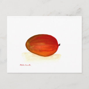 Mango fruit postcard