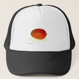 Mango fruit trucker hat