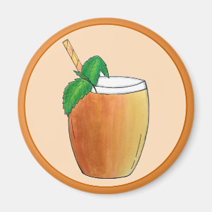 Mango Lassi Refreshing Indian Yoghurt Fruit Drink Magnet