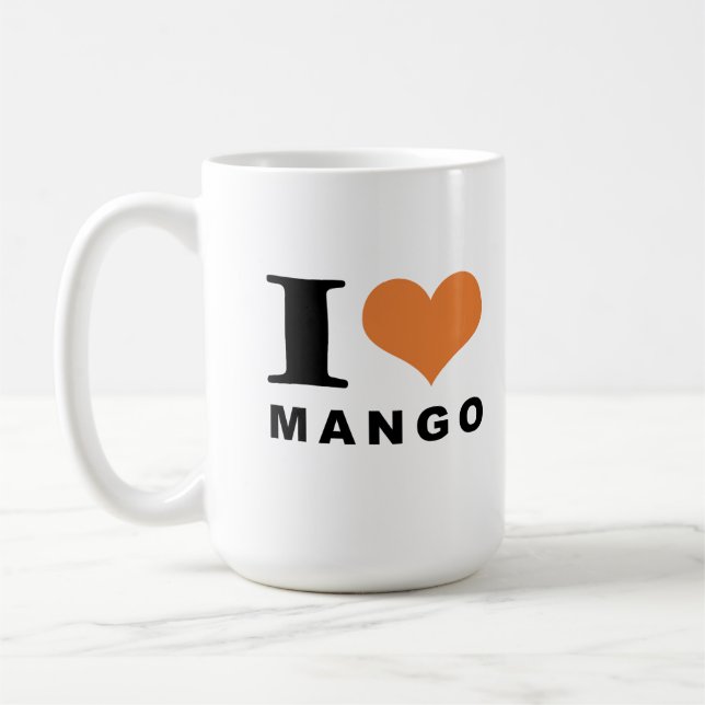 Mango lover coffee mug (Left)