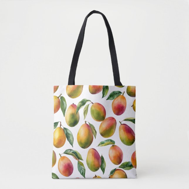Mango Pattern Tote Bag (Front)