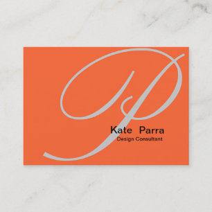 Mango Scripted Elegant Business Cards