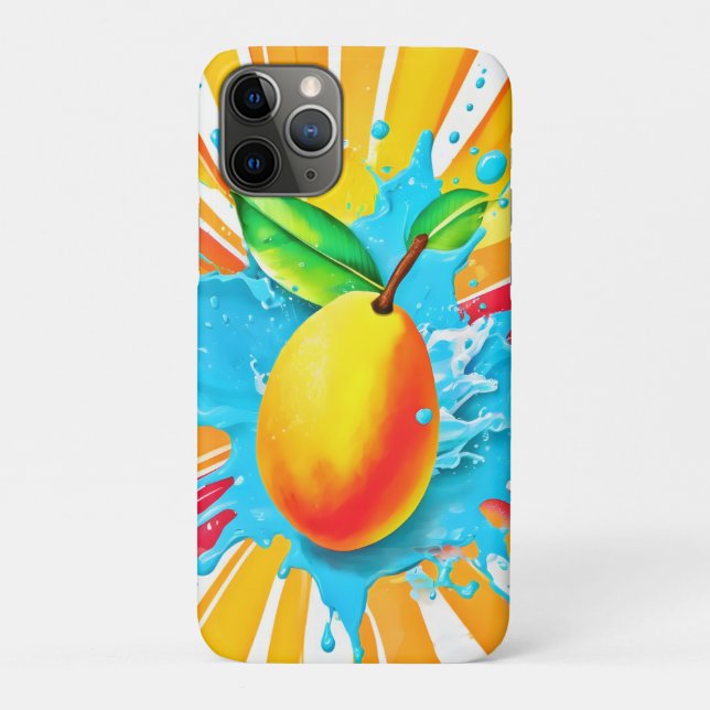Mango Splash Delight Case-Mate iPhone Case (Back)