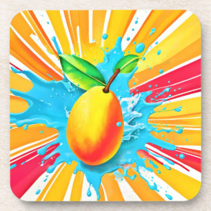 Mango Splash Delight Coaster