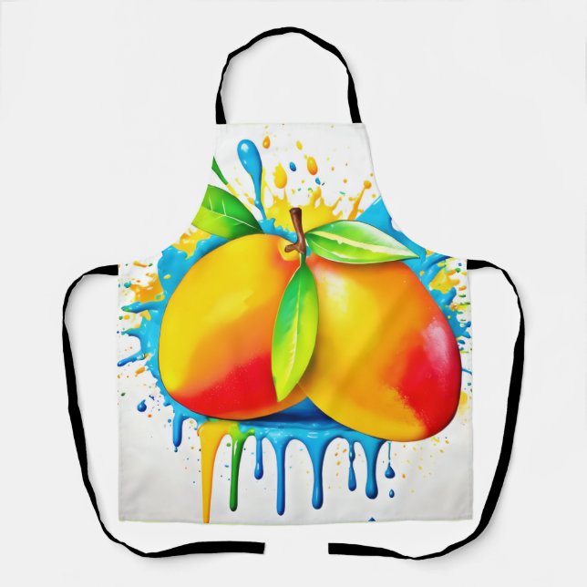 Mango Splash of Colour Apron (Front)
