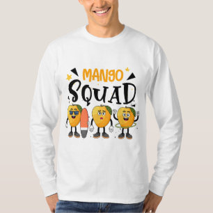 Mango Squad Summer Funny Mango Fruit Lovers T-Shirt