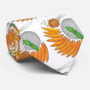 Mango Sticky Rice Dessert Thai Food Cuisine Tie