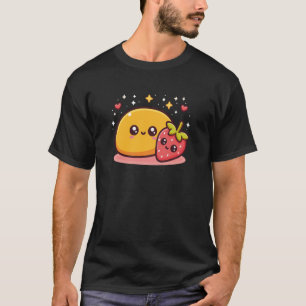 Mango Strawberry Fruit Kawaii Cute Funny T-Shirt