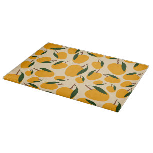 Mango Summer Fruit Pattern Cutting Board
