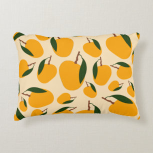 Mango Summer Fruit Pattern Decorative Cushion
