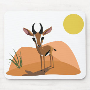 Mango the Gazelle Mouse Pad