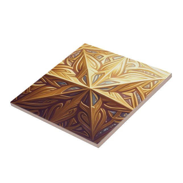 Mango – Tropical Fruit Full of Flavor´10 Ceramic Tile (Side)