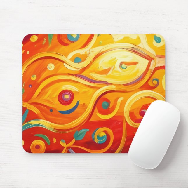 Mango – Tropical Fruit Full of Flavor´9 Mouse Pad (With Mouse)