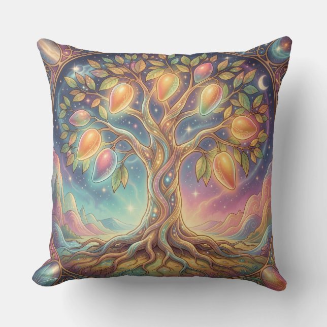 Mango – Tropical Fruit Full of Flavor Cushion (Front)