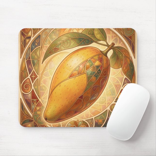 Mango – Tropische Frucht voller Geschmack´8 Mouse Pad (With Mouse)