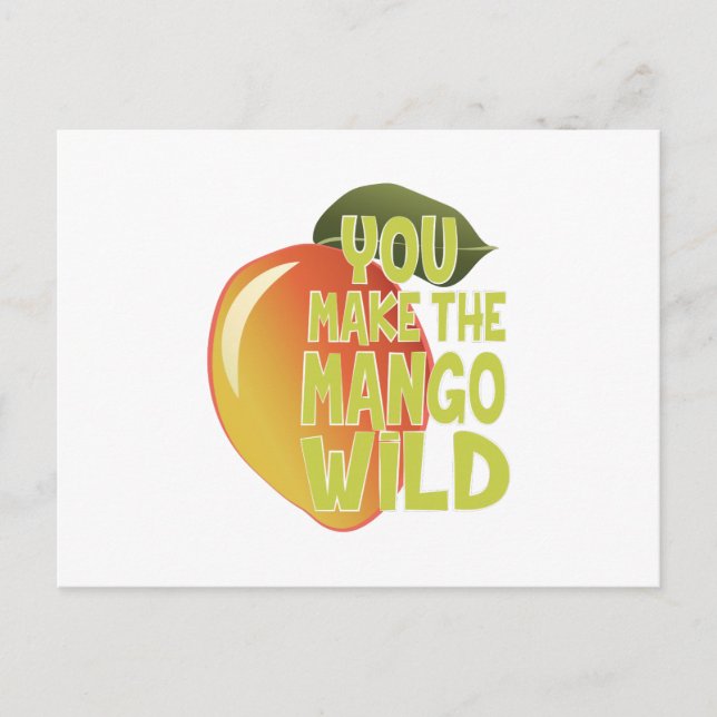 Mango Wild Postcard (Front)