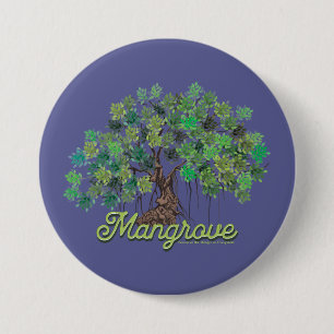 Mangrove Conservation 7.5 Cm Round Badge