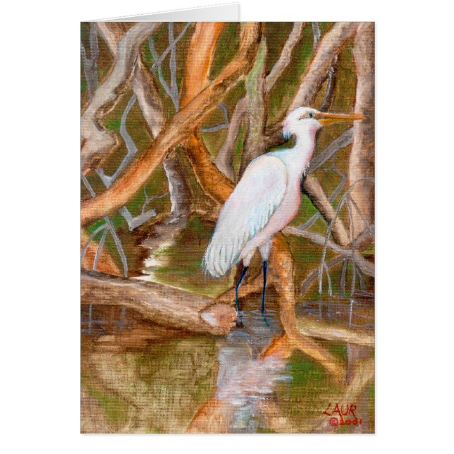 Mangrove Egret No. 2 (Front)